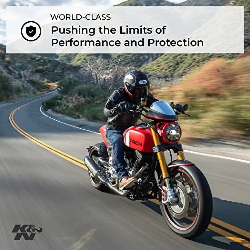K&N Engine Air Filter: High Performance, Premium, Powersport Air Filter: 2017-2019 HARLEY DAVIDSON (Road King, Electra Glide, Ultra, Classic, Tri Glide, Limited, Low, and other select models) HD-1717
