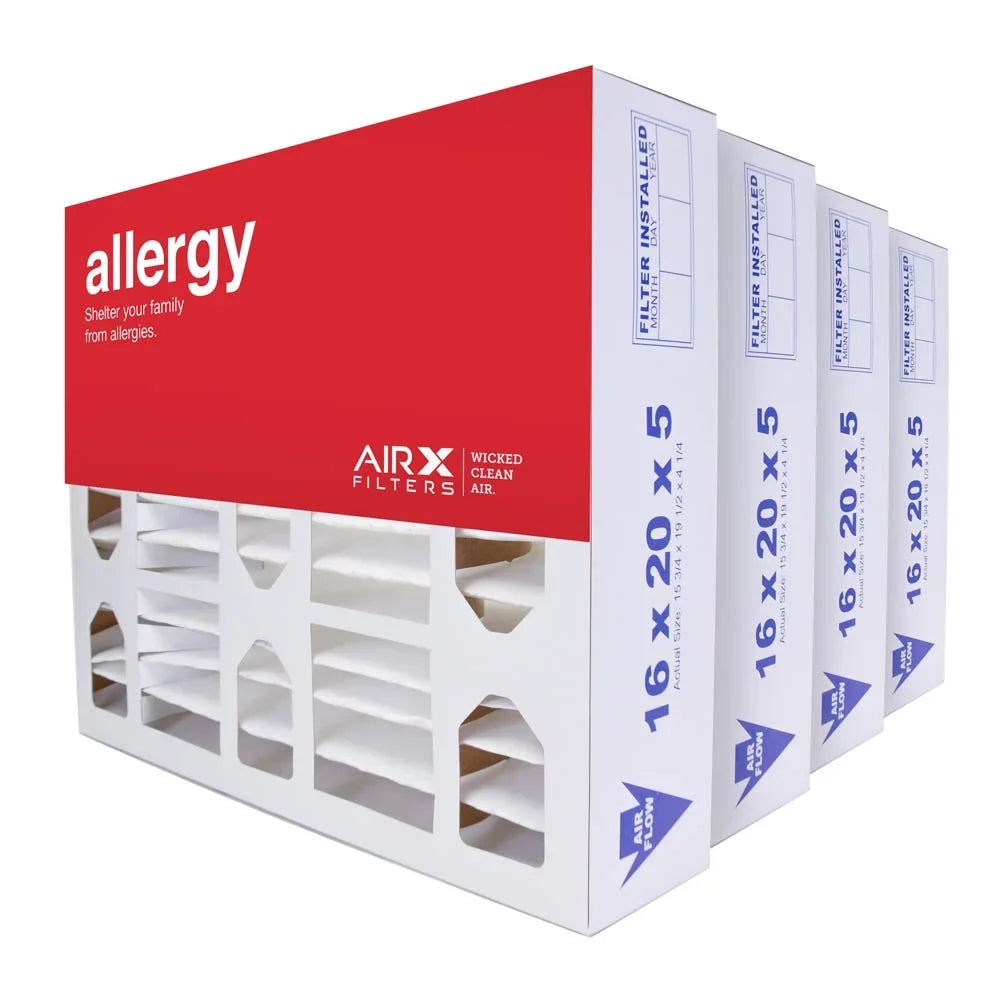 16x20x 4 3/8 MERV-11 Honeywell Filter People 4-Pk