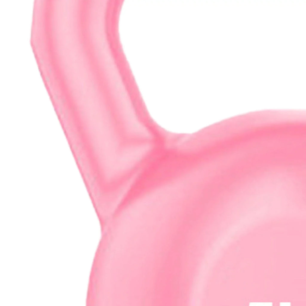 Buumin PE Kettlebell Weight for People Individuals for Exercises Strength Training Functional Fitness Plyometrics Pink 5LB
