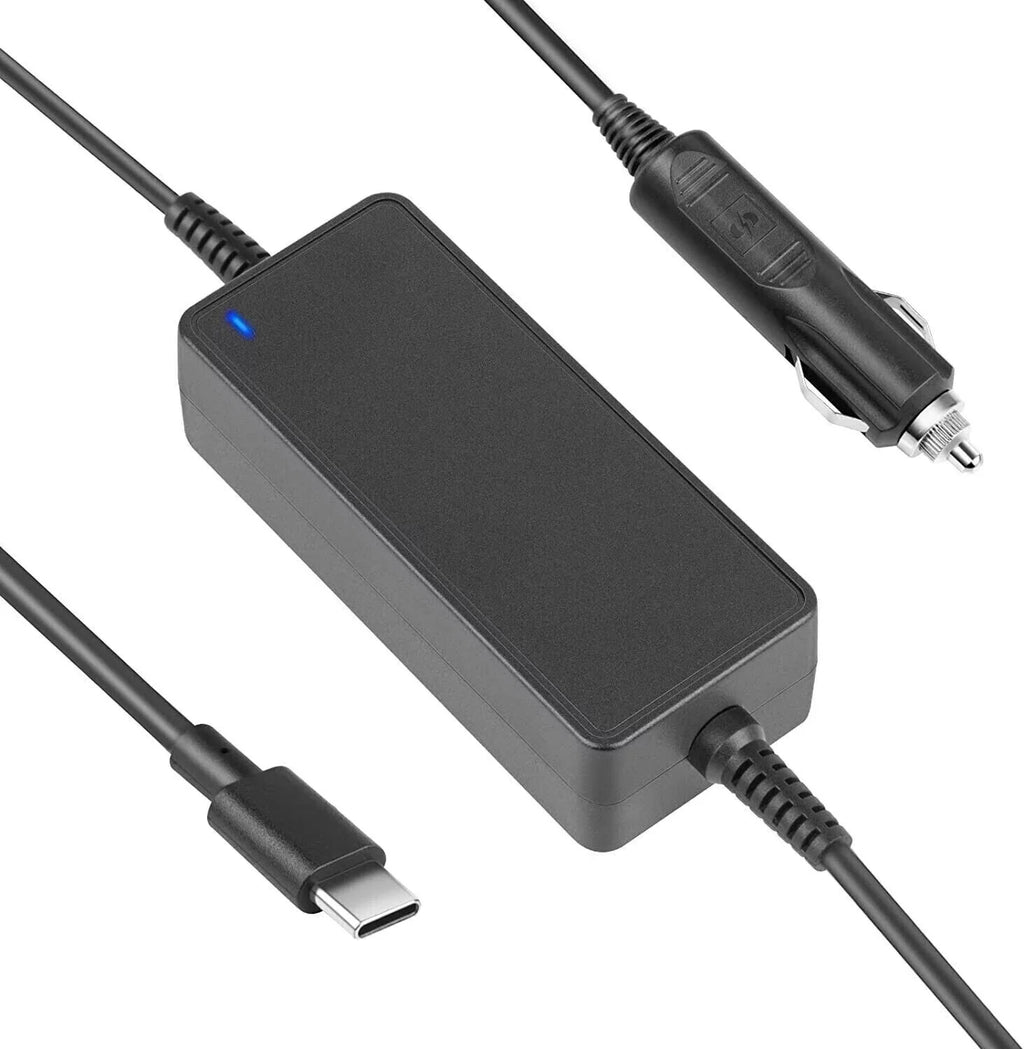 AMSK POWER Car Charger 65W USB-C for HP ZBook Firefly 14 inch G10 A Mobile Workstation PC