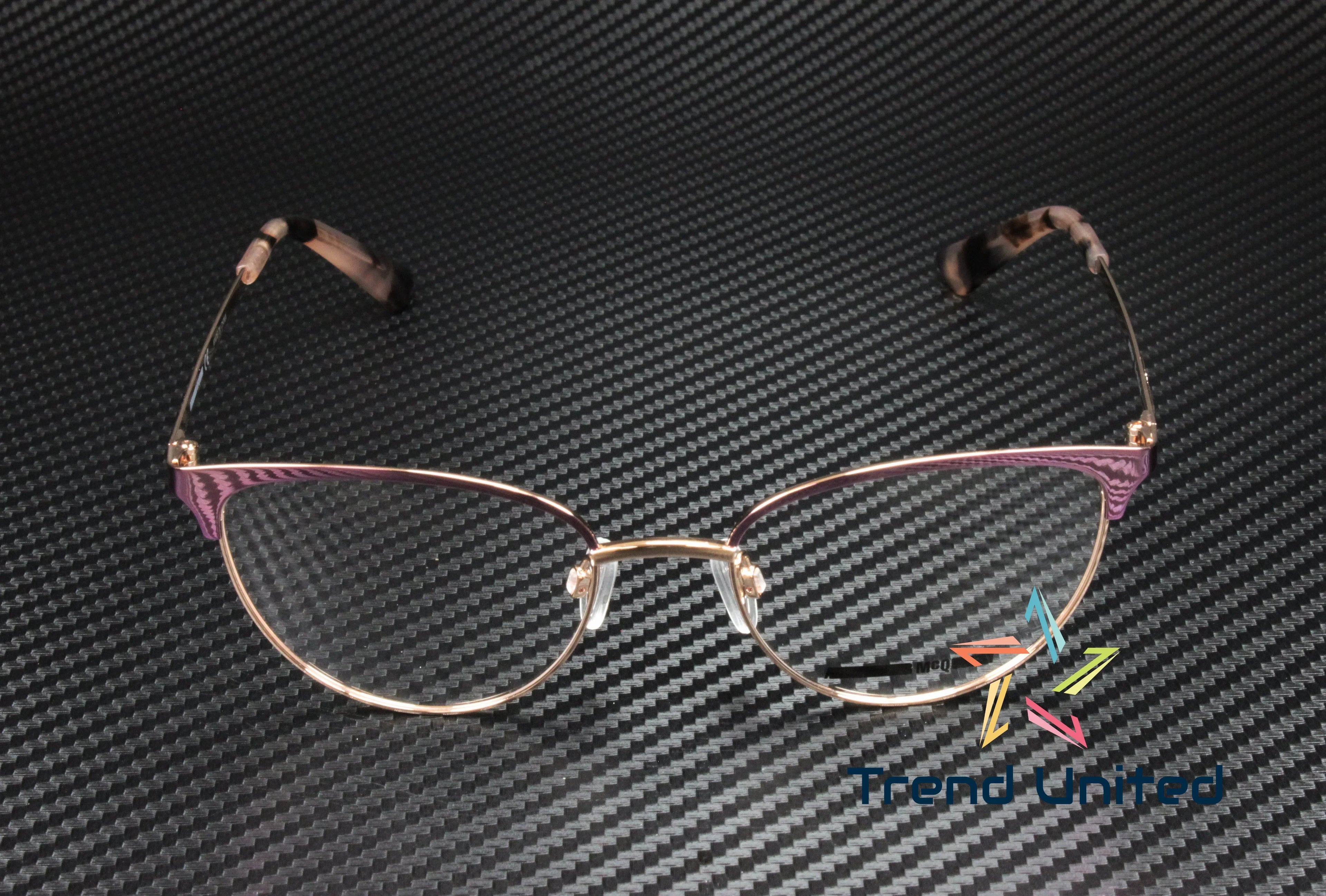 MCQ MQ0293OP 002 Cat Eye Pink Pink Demo Lens 50 mm Gentlemen Eyeglasses