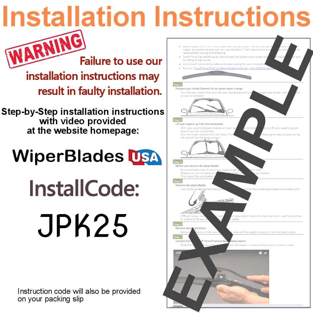 2018 Audi A4 allroad Performance Beam Wipers (Set of 2)