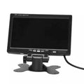moobody 7 Inch HD Monitor Display Screen TFT Car Screen Monitor HD 1024x600 Display AV Input Built-in Speaker For Trucks Bus RV Trailer Reverse Rear View Backup Camera