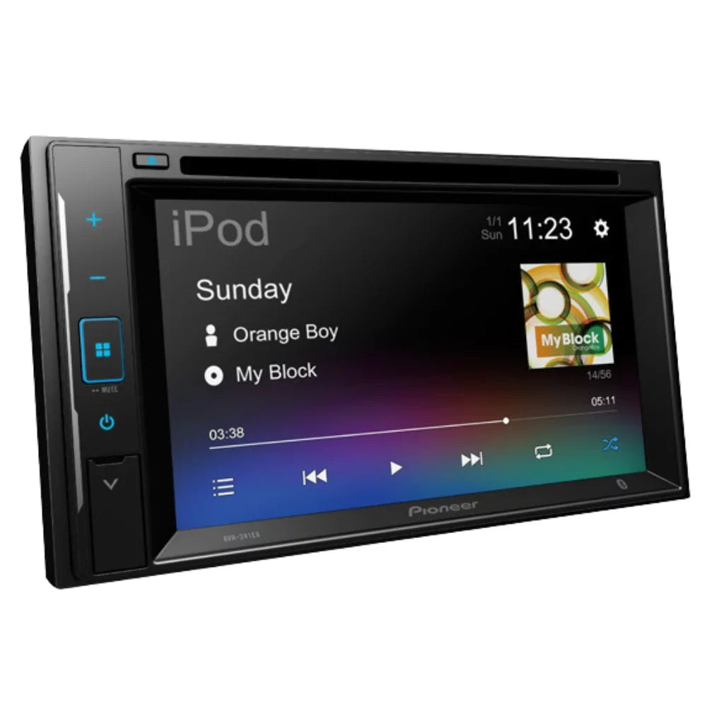 KIT4817 Bundle for 1995-2000 Oldsmobile Aurora W/ Pioneer AVH-241EX Double DIN Car Stereo with Bluetooth/Backup Camera/Installation Kit/in-Dash DVD/CD AM/FM 6.2" Touchscreen Digital Media Receiver