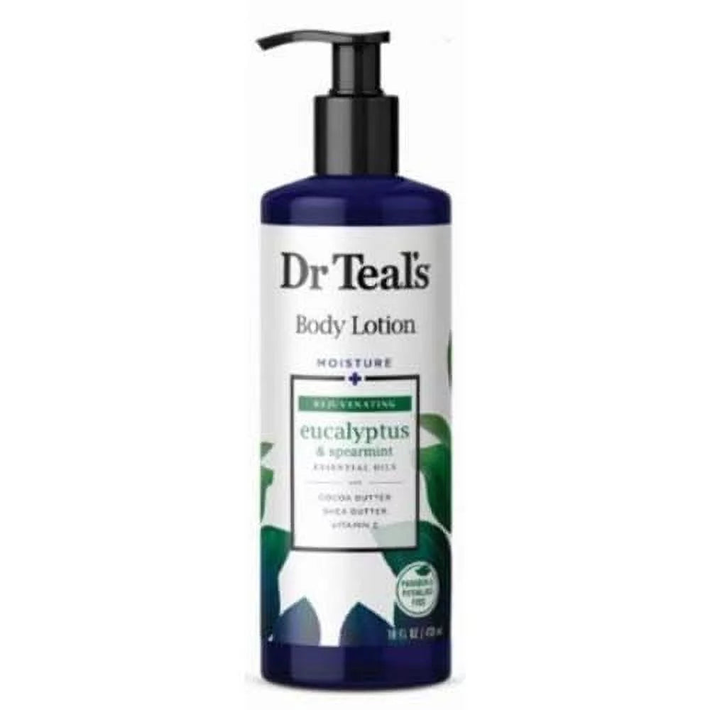 Dr Teal,S Body Lotion Moisture Rejuvenating/Refreshing Eucalyptus & Spearmint, 16 Fl Oz