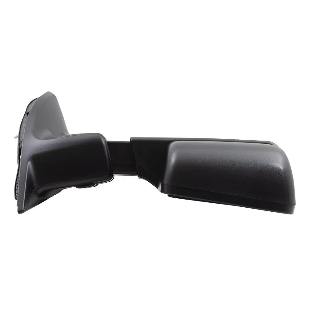 Brock Gentlemen Passengers Manual Tow Side Mirror Telescopic Dual Arm Compatible with 2008-2016 F250 F350 F450 Super Duty Pickup Truck 8C3Z17682AC