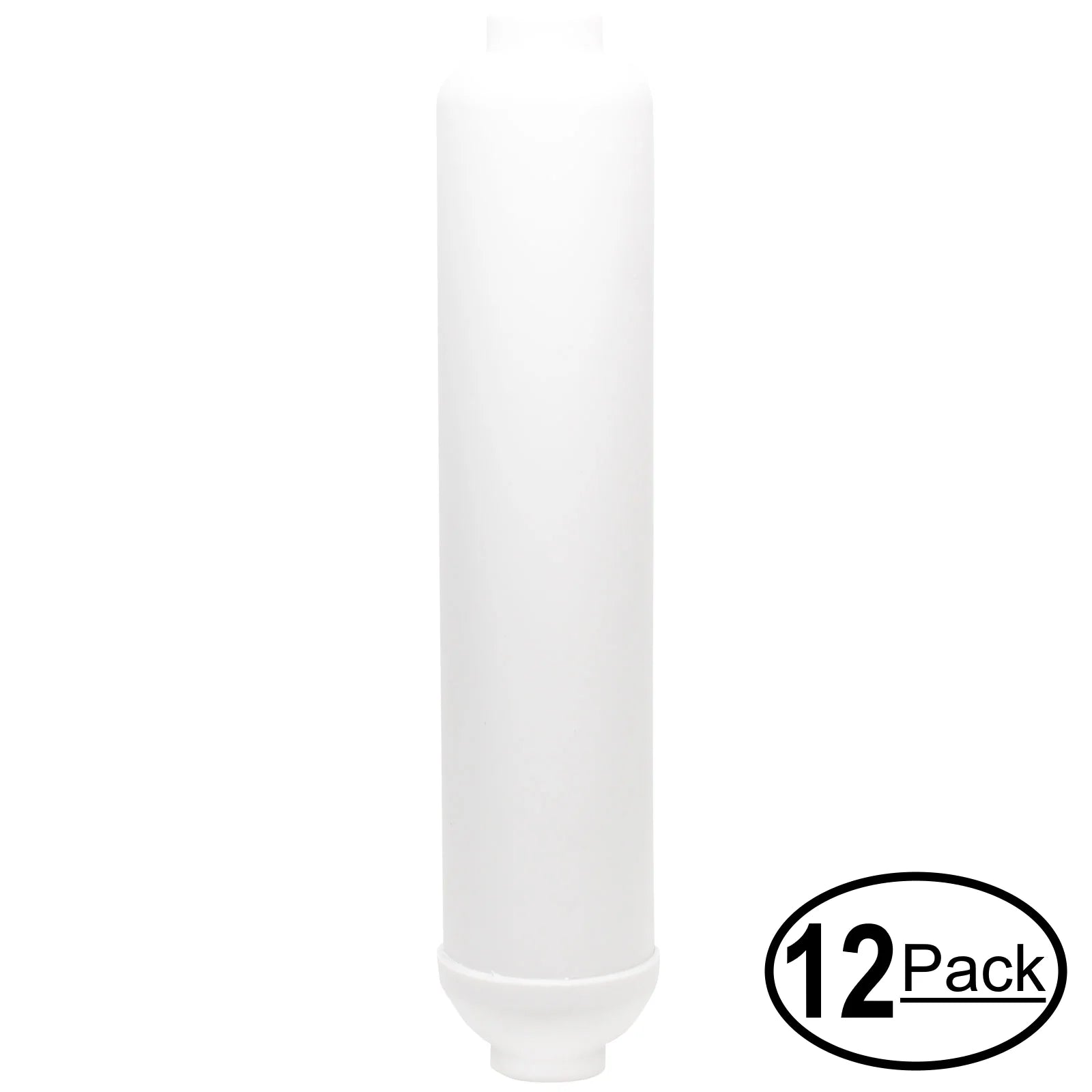 12-Pack Gentlemen for Expres Water ROUV5MC Inline Filter Cartridge - Universal 10-inch Cartridge for Express Water 6 Stage UV Reverse Osmosis Filtration System - Denali Pure Brand