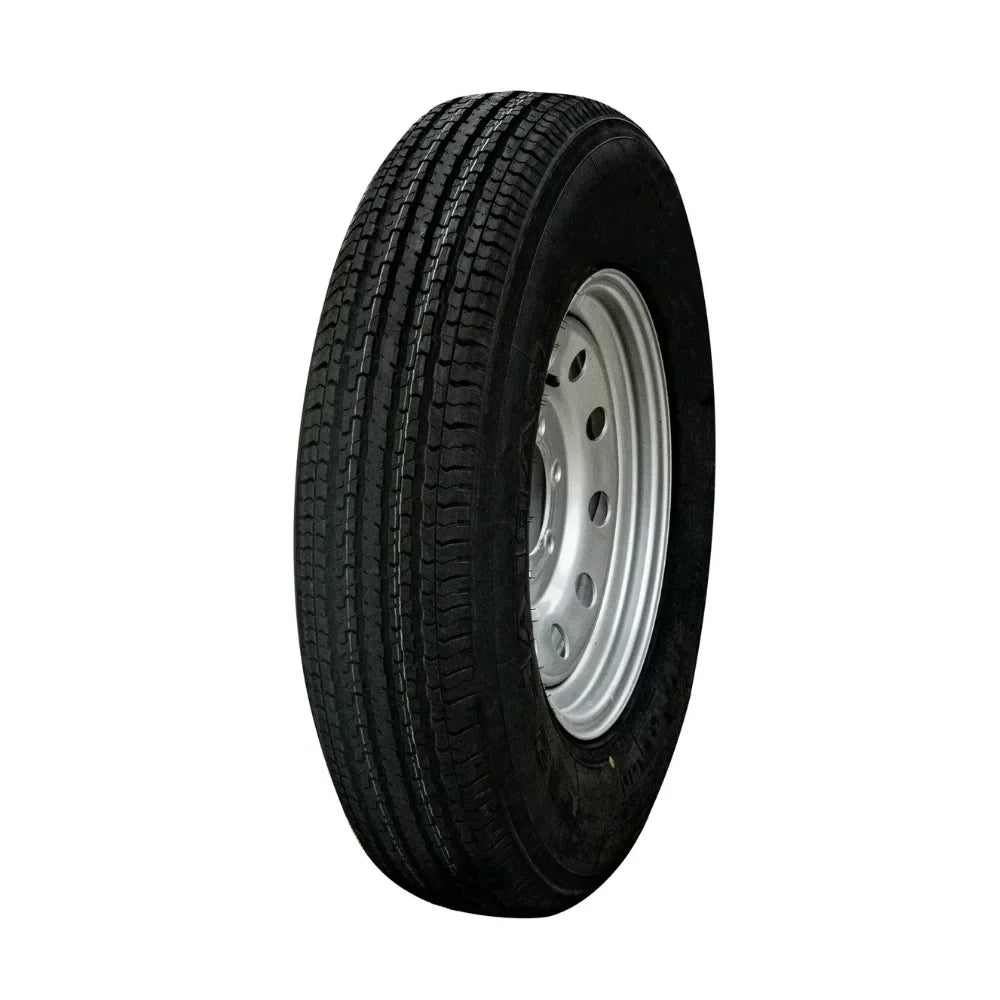 Container Nut EZY Wheels 6-Lug EZY Wheels Shipping Container Wheels + Trailer Tires + Shipping Container Jack Lug Combo, Made in USA, 5-Piece Bundle