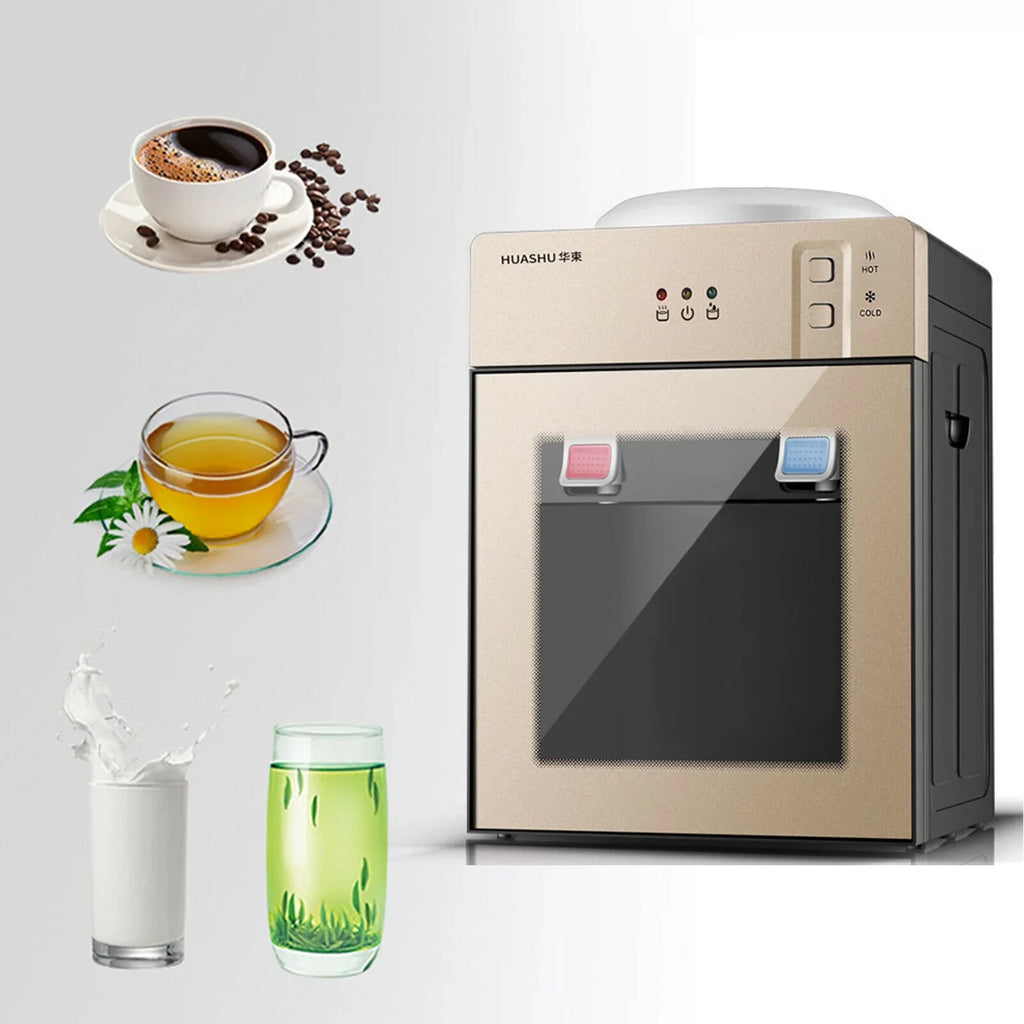 Oukaning Electric Water Dispenser Hot & Cold Freestanding Top Loading Detachable Sink