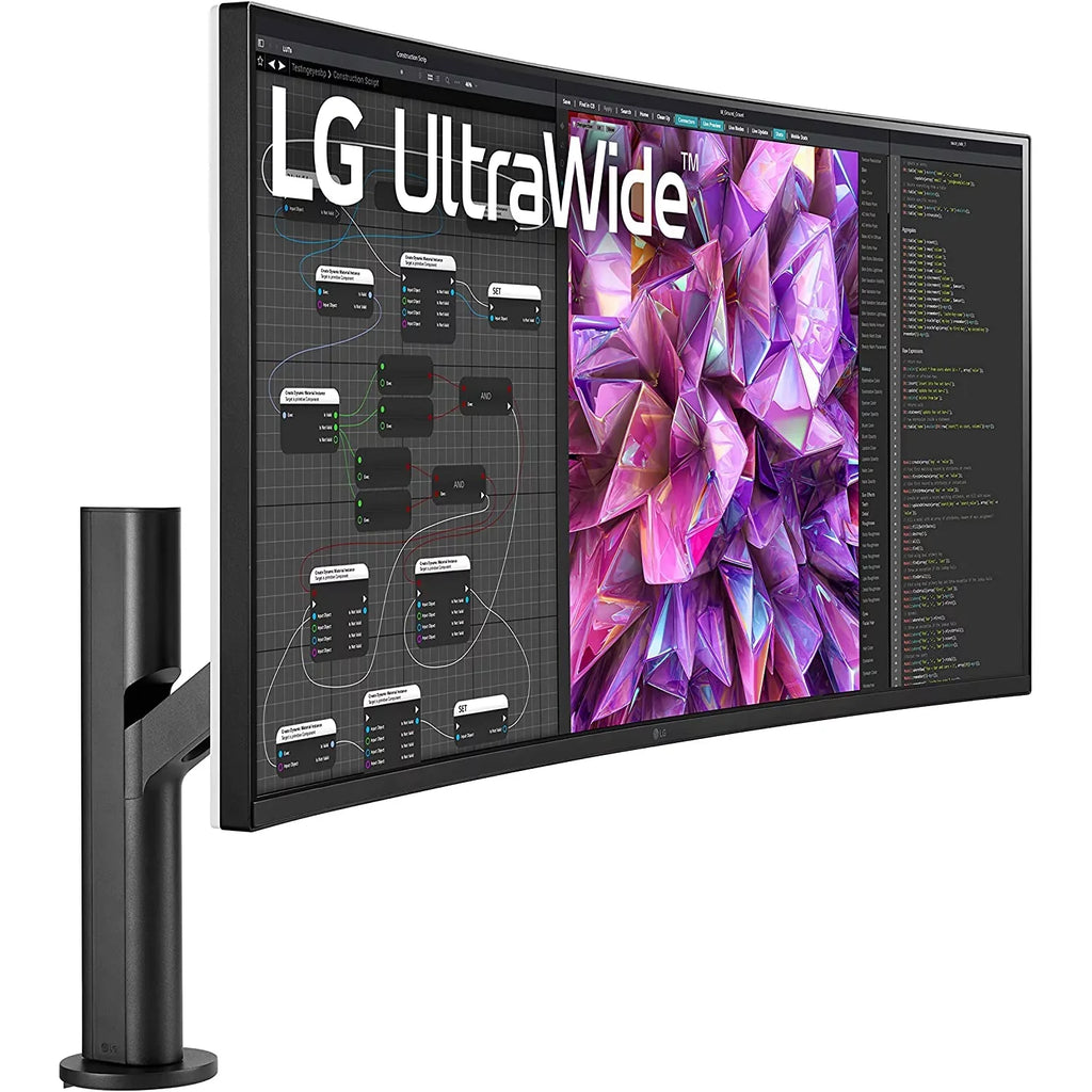 LG Ultrawide 38WQ88C-W 38" Class UW-QHD+ Curved Screen LCD Monitor, 21:9