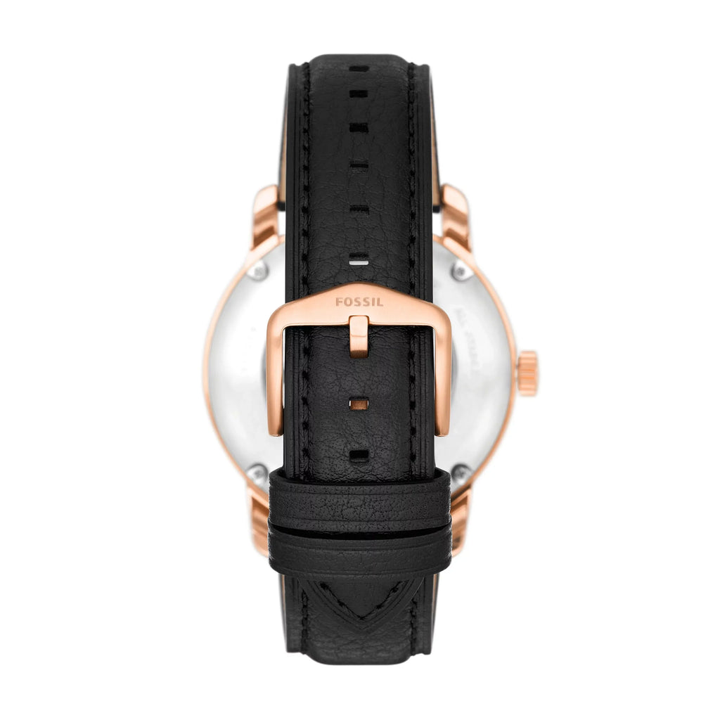 Fossil Heritage Automatic Ebony Eco Leather Watch