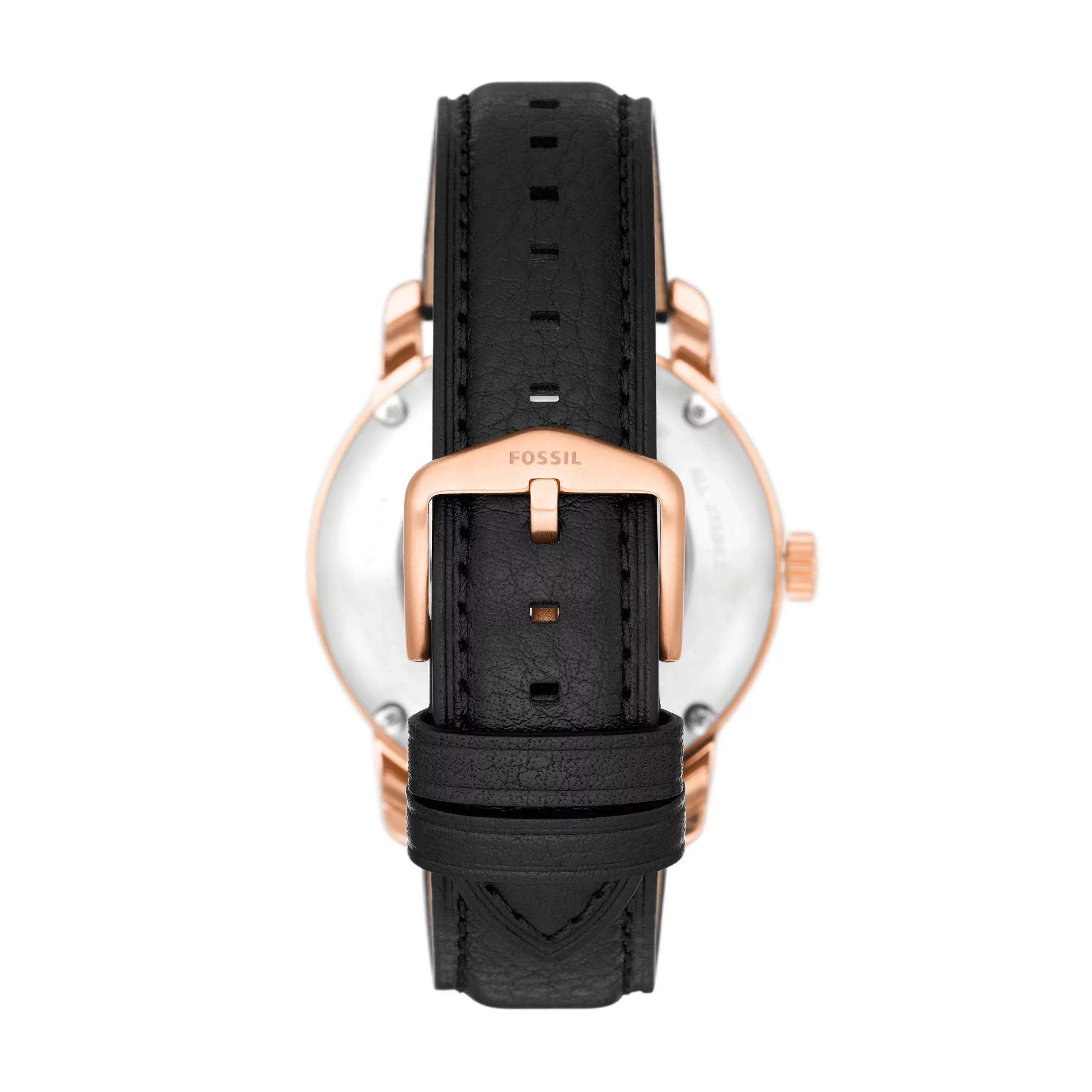 Fossil Heritage Automatic Ebony Eco Leather Watch