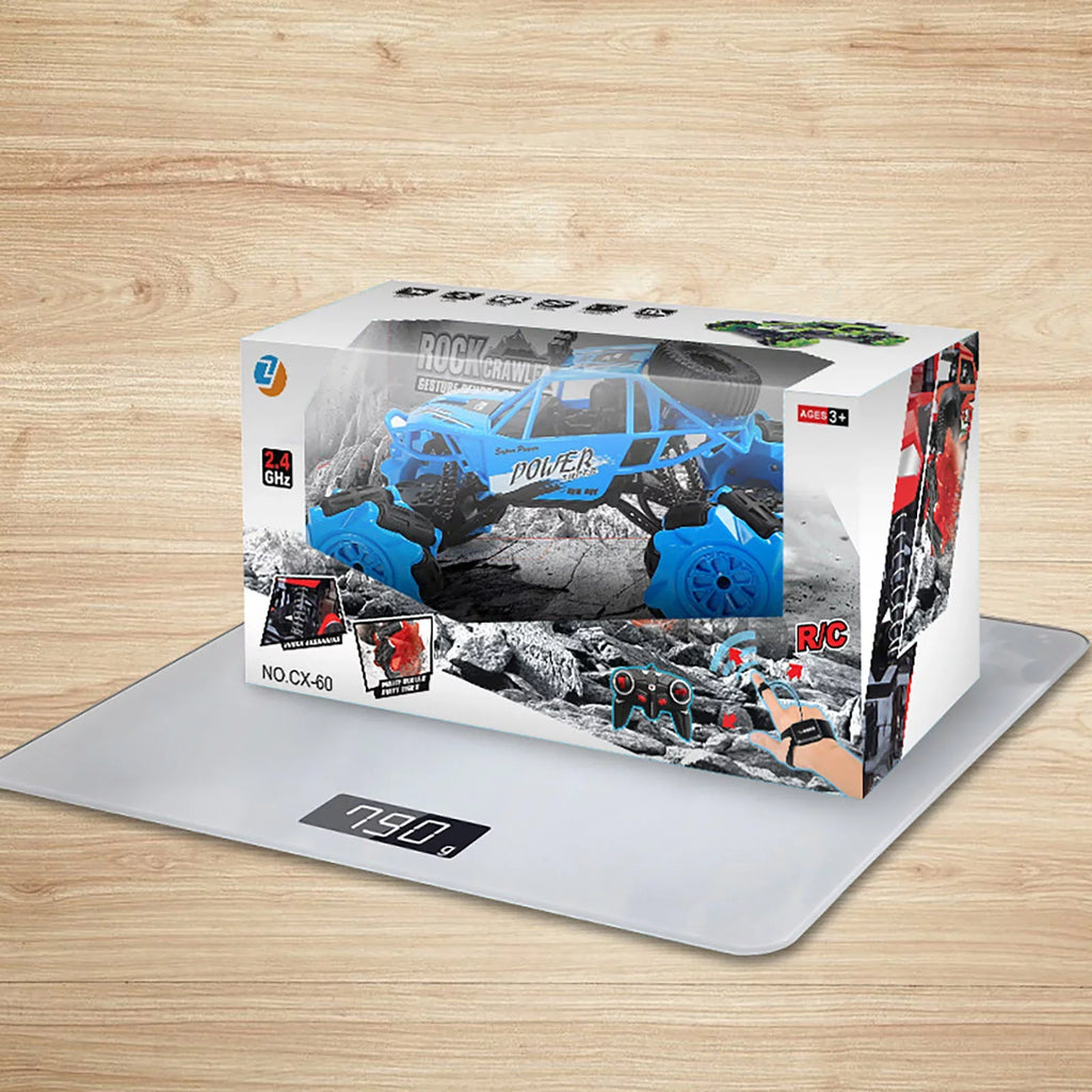 YHAIOGS Remote Control Stunt Car Remote Control 360 Rotation Gesture Induction Climbing off Road Vehicle