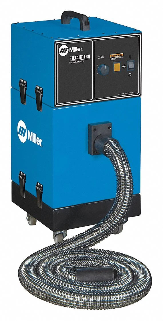 Miller Electric Portable Fume Extractor, 8 ft L Arm 300595