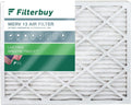 Filterbuy 20x25x2 MERV 13 Pleated HVAC AC Furnace Air Filters (1-Pack)