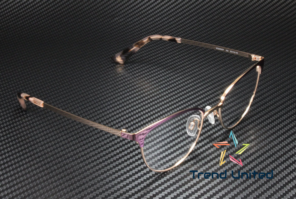 MCQ MQ0293OP 002 Cat Eye Pink Pink Demo Lens 50 mm Gentlemen Eyeglasses
