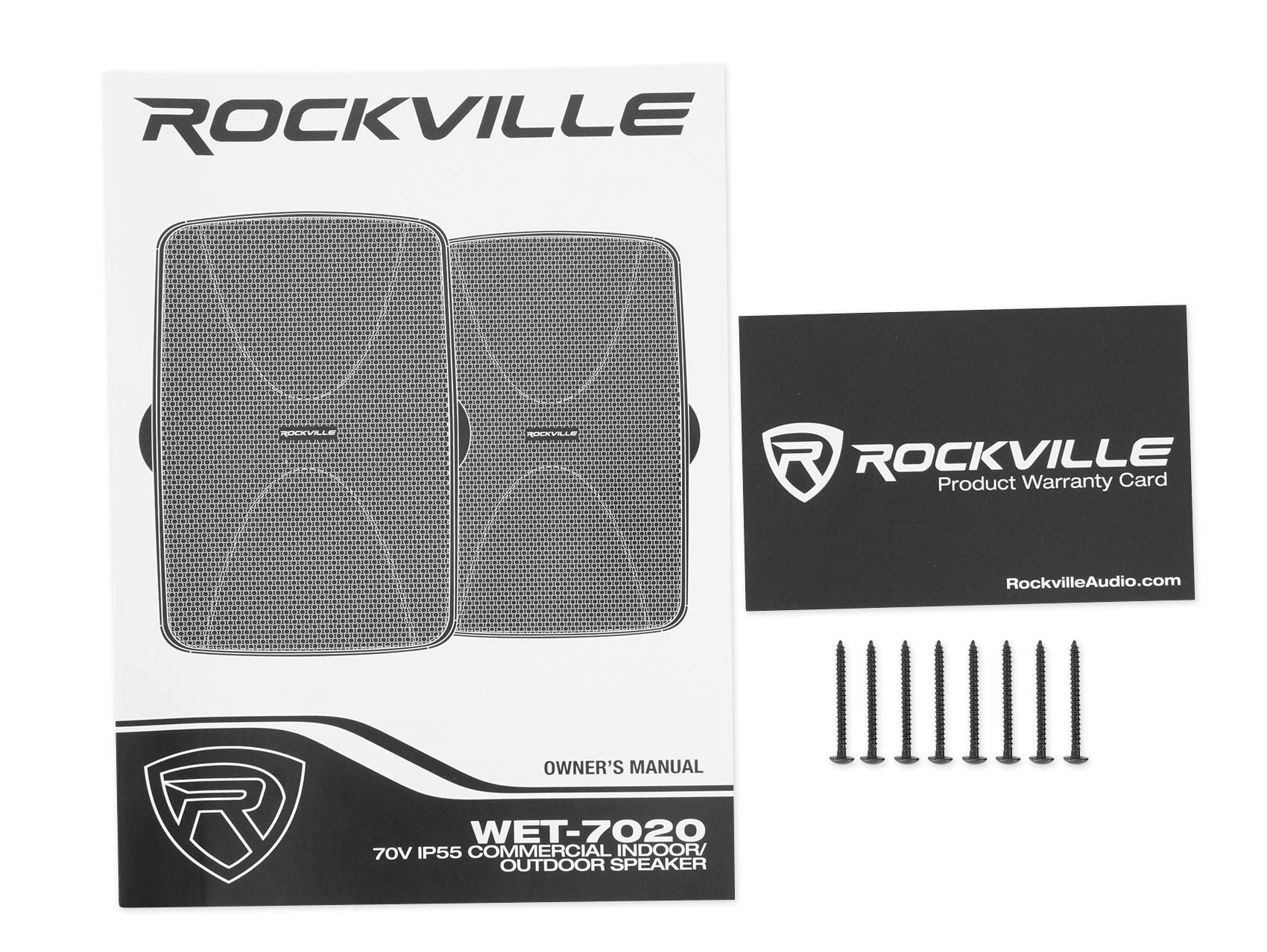 Rockville ROCK MATRIX Multi Room Home Receiver+6) Ceiling+2) Midnight Wall Speakers