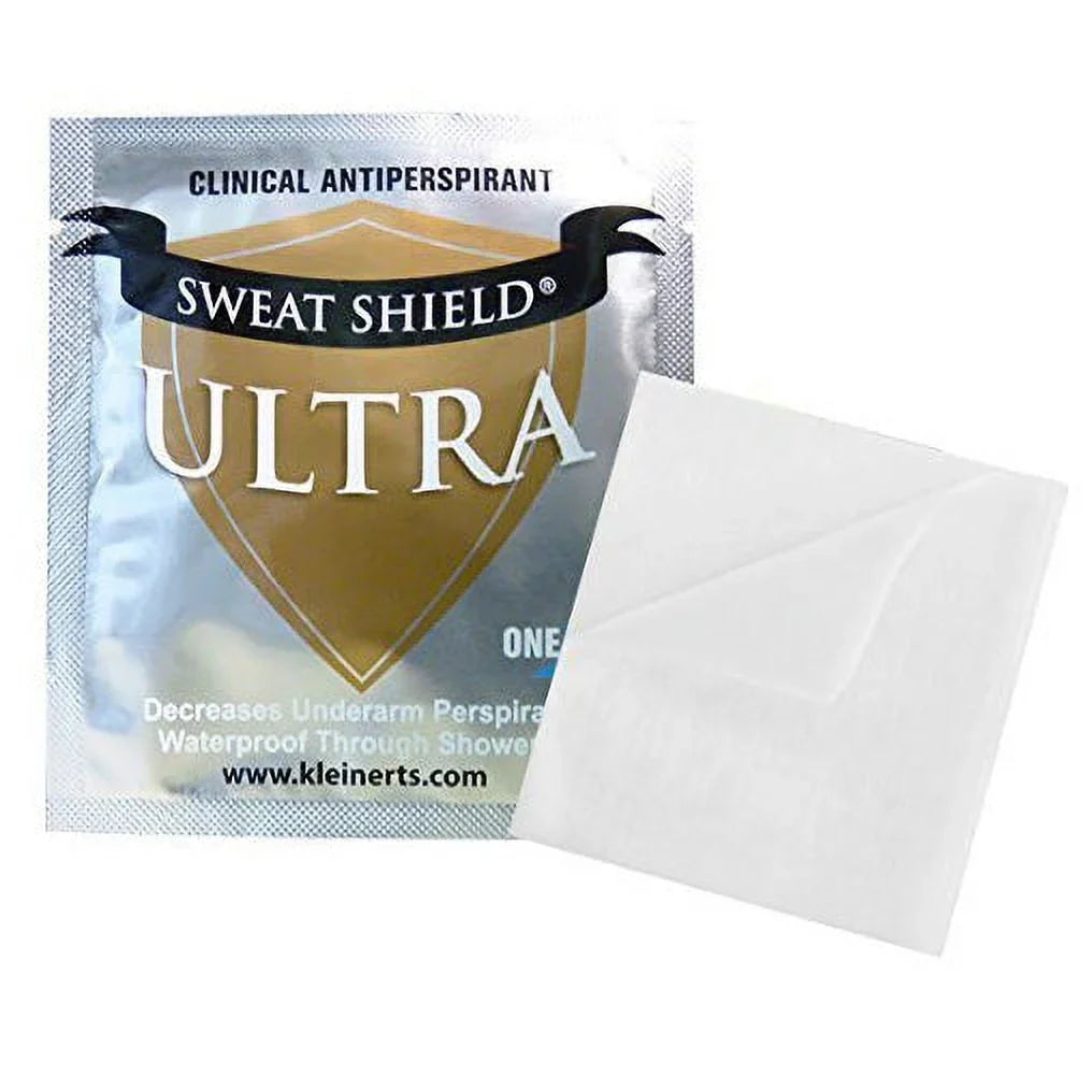 Sweat Shield Ultra Antiperspirant Wipes. Stop Sweating & Odor For Up To 7 Days. 20 Week Supply- Doctor Termination