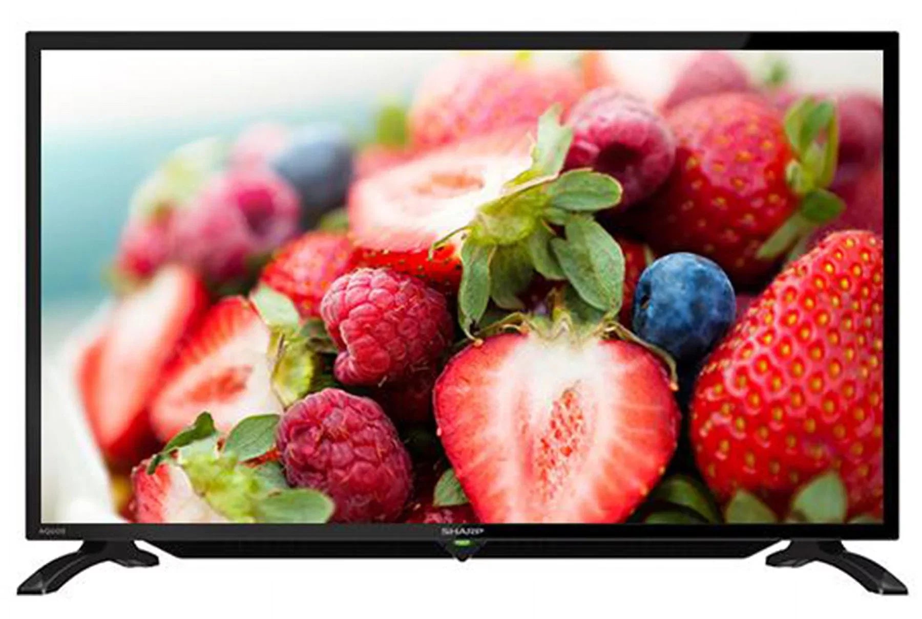 Sharp LC-32LE185M 32" Multi System HD Slim LED TV with Free HDMI Cable, 110-240 Volt