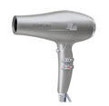 CONFU hot and cold air Hair Dryer, 2000W High Power Dryer, Quiet high wind professional hair stylist Dryer, Cool Shot Button, 3 Heat and 2 Speed Settings, Ionic Function for Shinier Results Silver