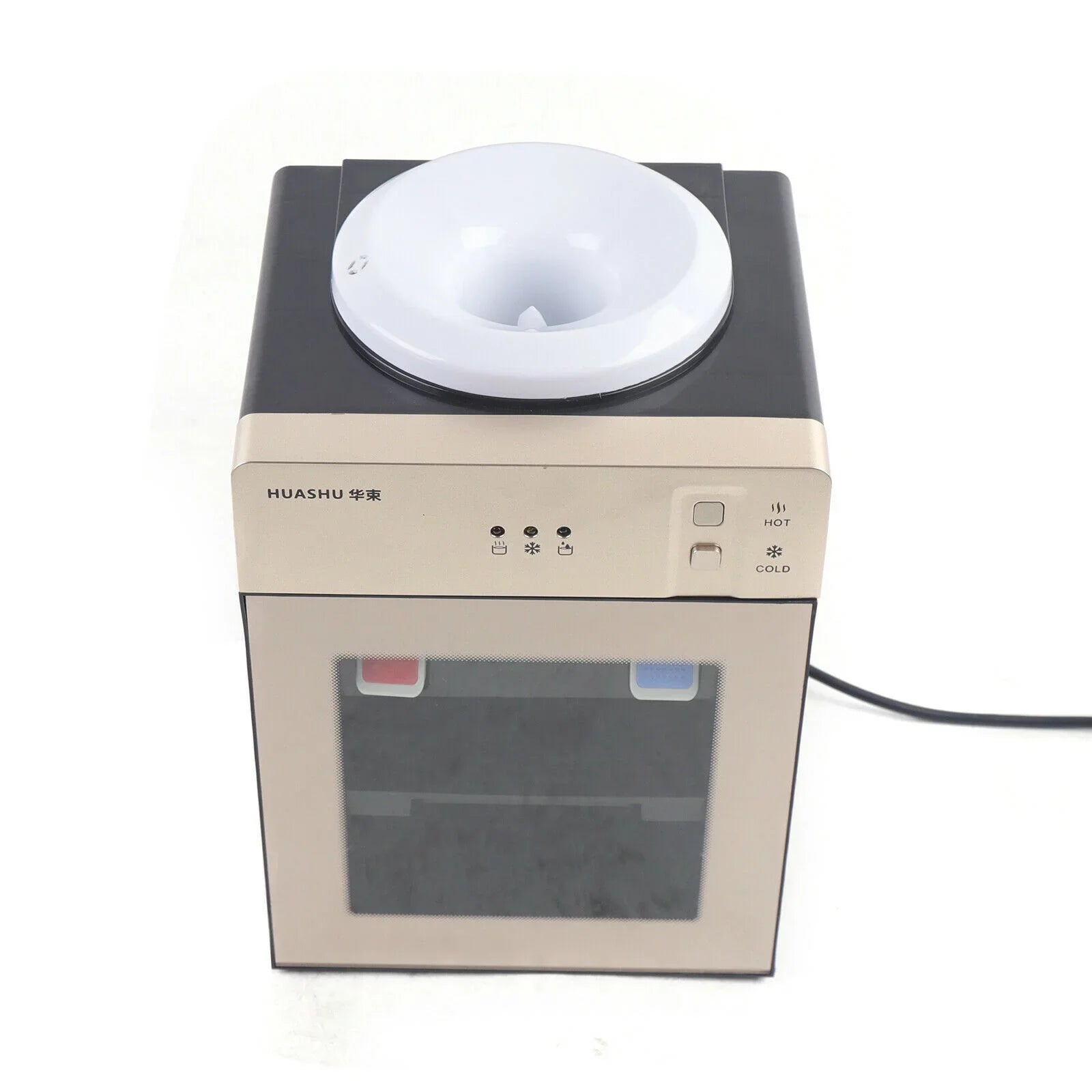 Oukaning Electric Water Dispenser Hot & Cold Freestanding Top Loading Detachable Sink