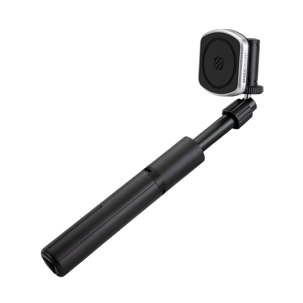Scosche MP2TR1-SP MagicMount Pro 2 Tripod/Selfie Stick Phone Mount with Adjustable Arm, Dark