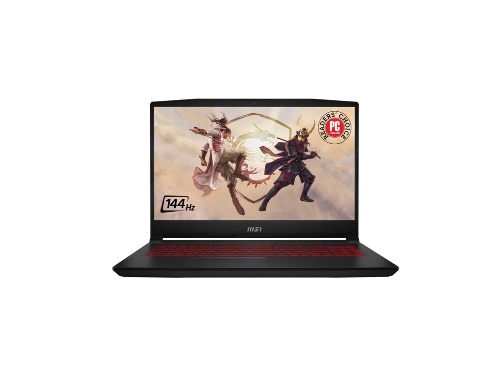 MSI GF Series - 15.6" 144 Hz IPS - Intel Core i5 12th Gen 12500H (2.50GHz) - NVIDIA GeForce RTX 3050 Laptop GPU - 8 GB DDR4 - 512 GB NVMe SSD - Windows 11 Home 64-bit - Gaming Laptop (Katana GF66 12UC