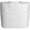 Camco 40523 Heavy-Duty Propane Tank Cover - For (2) 20 lb. Propane Tanks, Polar White