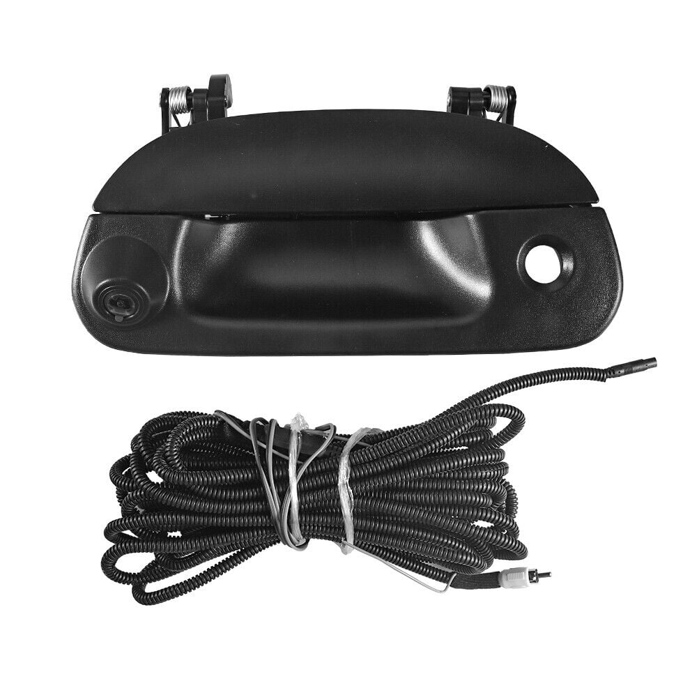 Ford F150 F250 Rear View Camera Kit with Wiring & Tailgate Handle, High Definition CCD, 150-degree Wide Angle, Water-Resistant