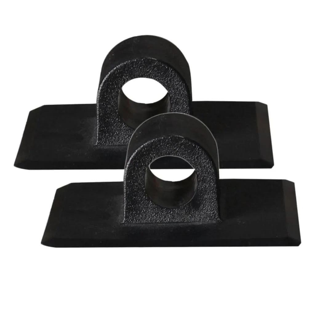 kesoto 6x1 Pair Kayak Motor Fix Bracket Buckle Rubber Dinghy Propeller Outboard Hook