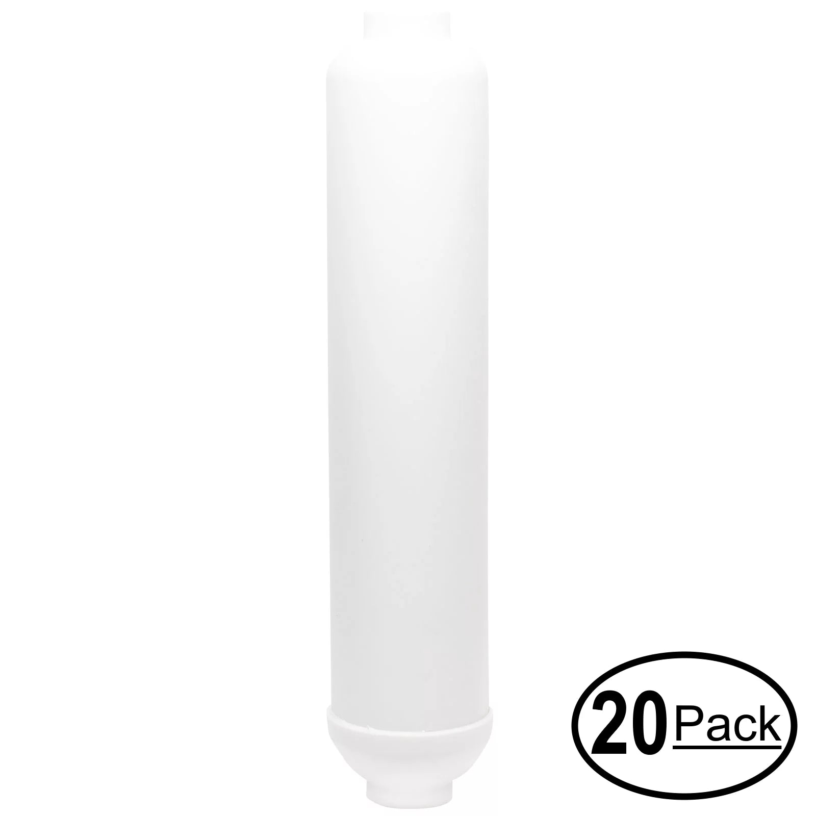20-Pack People for H2O Distributors USRO4-60-QC-38-USA Inline Filter Cartridge - Universal 10-inch Cartridge for H2o Distributors 4-Stage Reverse Osmosis System - Denali Pure Brand
