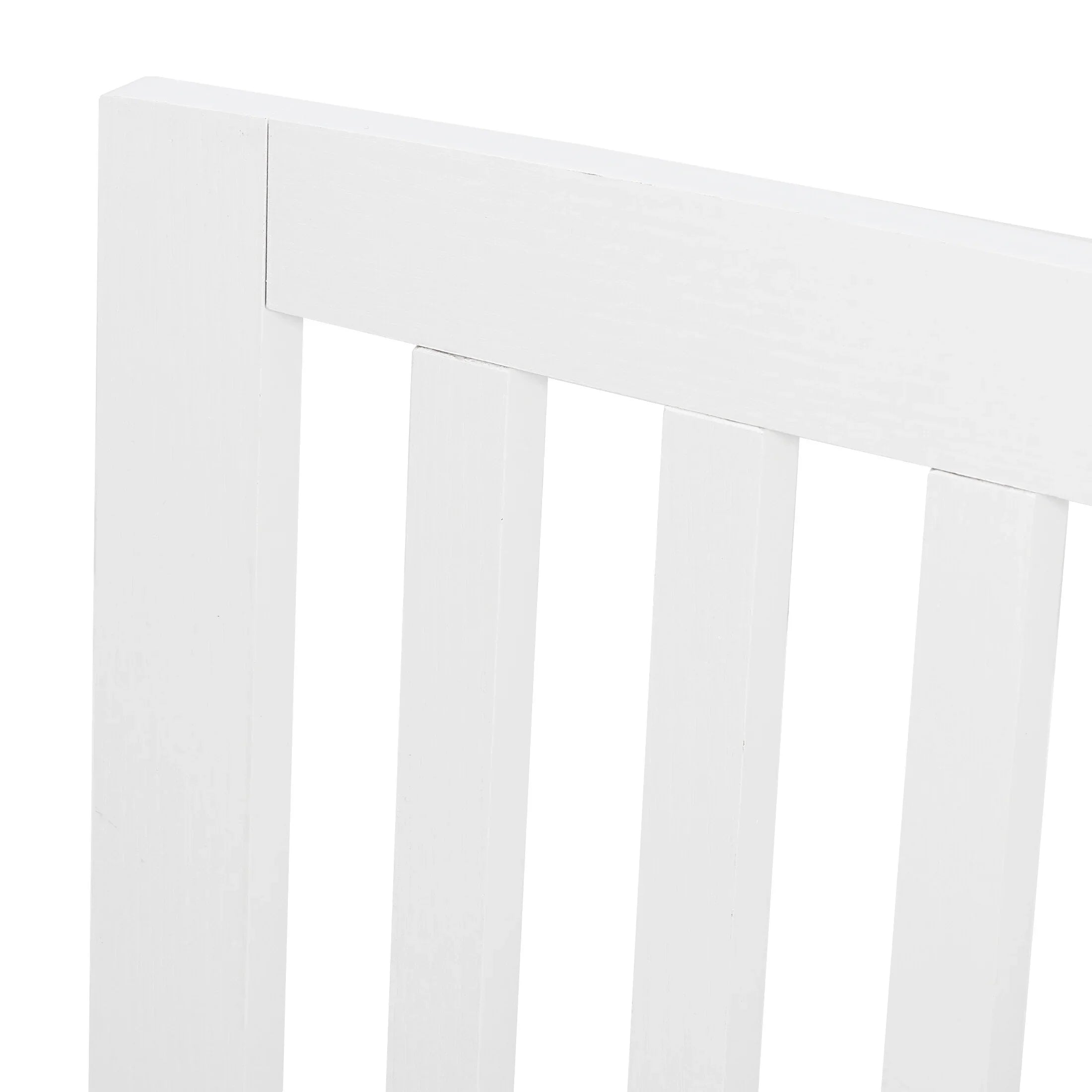 ZENY 4 Panels Foldable Pet Gate Entryway Dog Fence MDF Frame with 8 Protectors, White