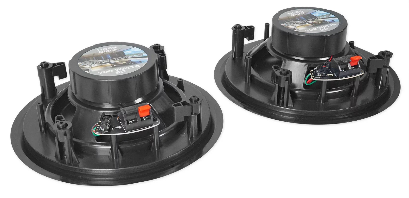 Rockville ROCK MATRIX Multi Room Home Receiver+6) Ceiling+2) Midnight Wall Speakers