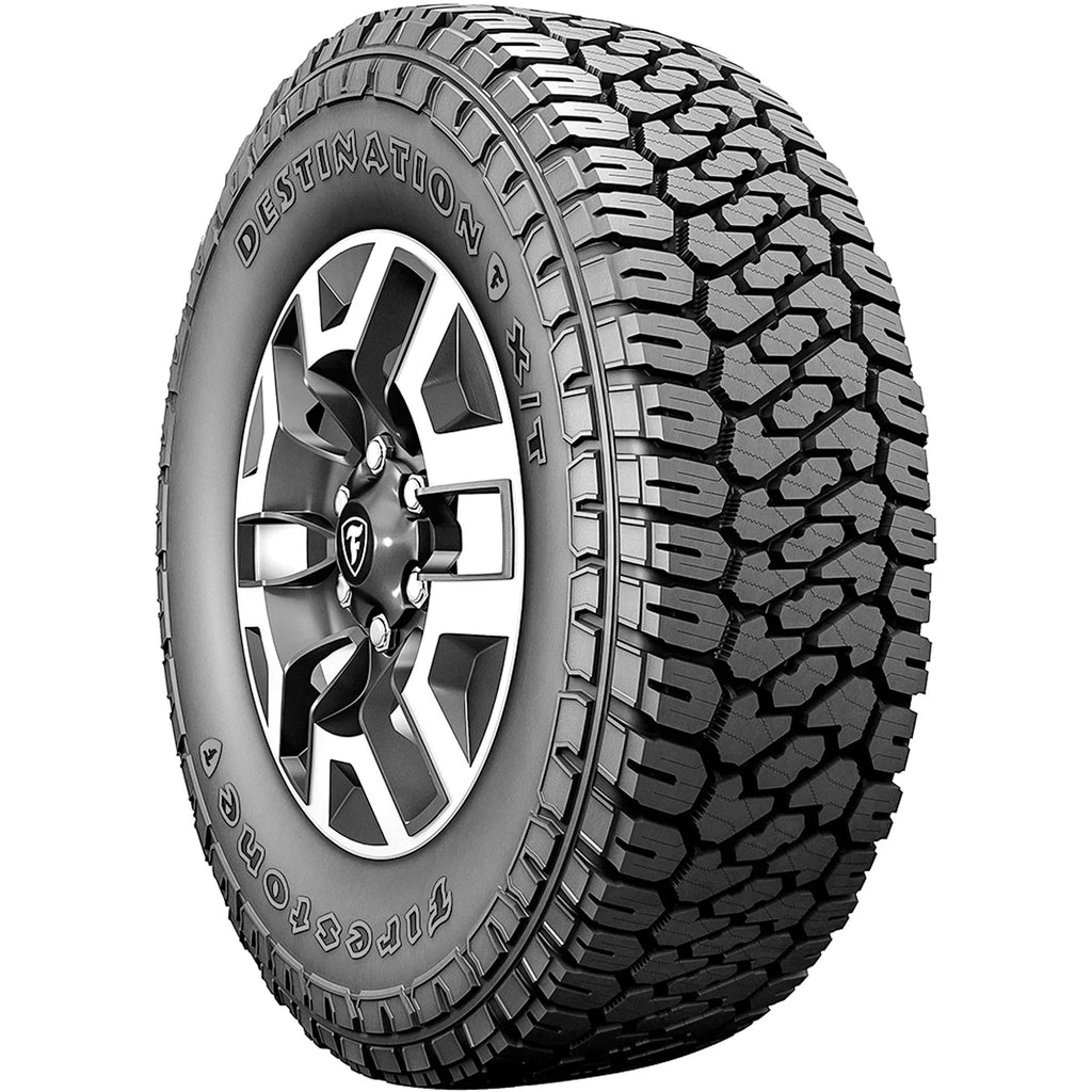 Set of 4 (FOUR) Firestone Destination X/T LT 255/75R17 Load C 6 Ply XT Extreme Terrain Tires Fits: 2021-22 Jeep Wrangler Willys Sport, 2013 Jeep Wrangler Unlimited Rubicon