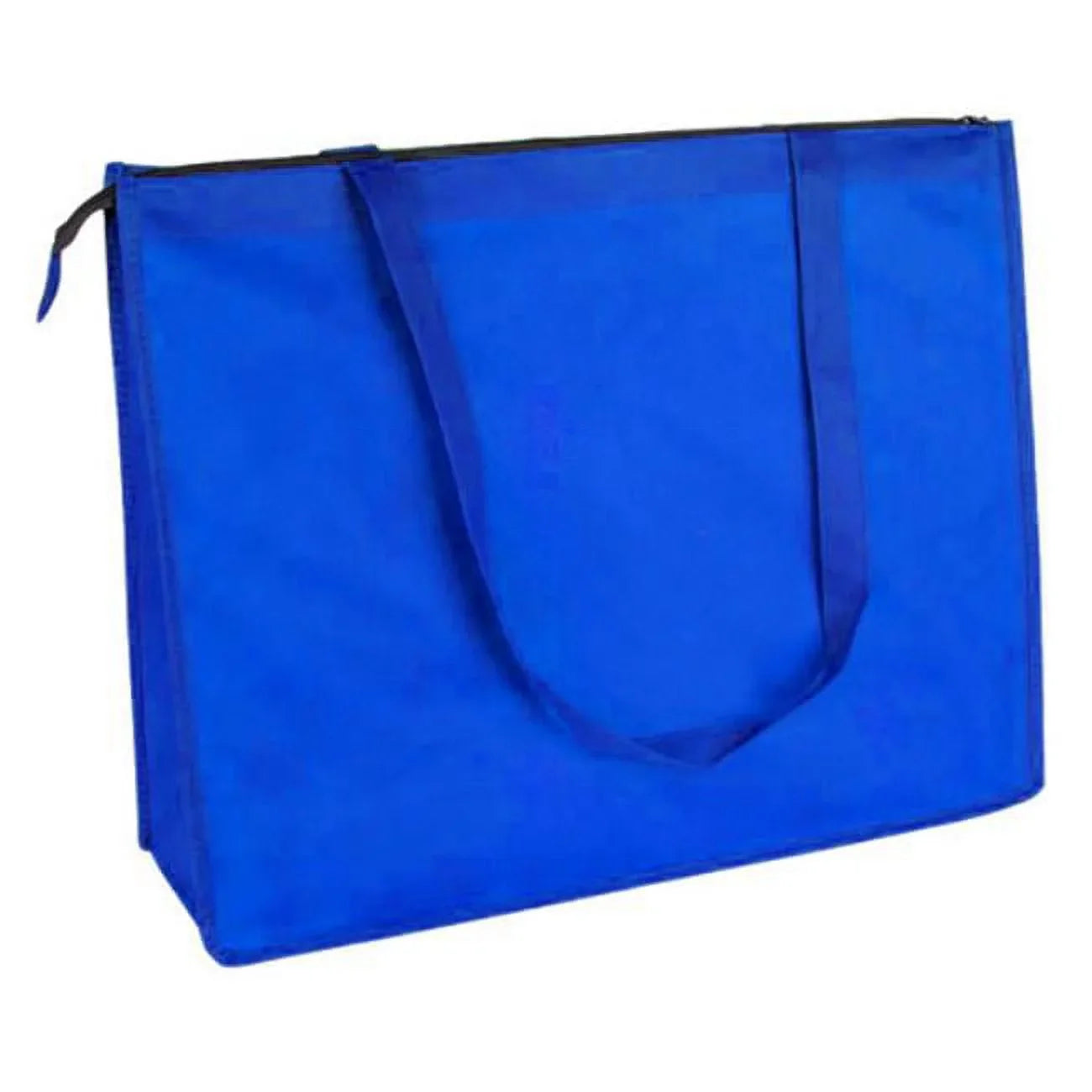 DDI Extra Large Zippered Tote Bag - Royal Case of 120