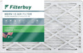 Filterbuy 16x25x4 MERV 13 Pleated HVAC AC Furnace Air Filters (1-Pack)
