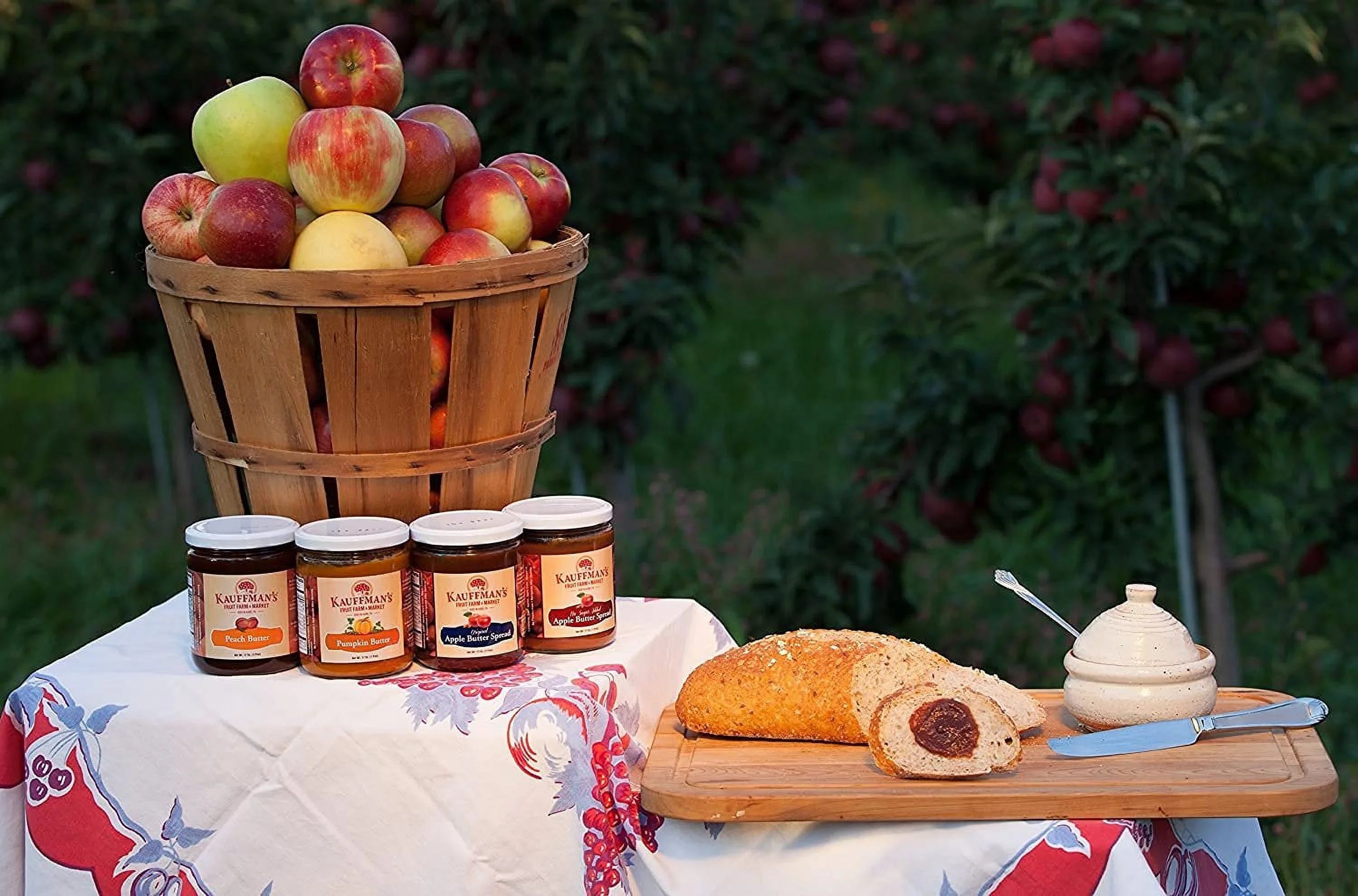 Kauffman's Fruit Farm Homemade Cinnamon Butter Spread, 8.5 Oz. Pack of 2