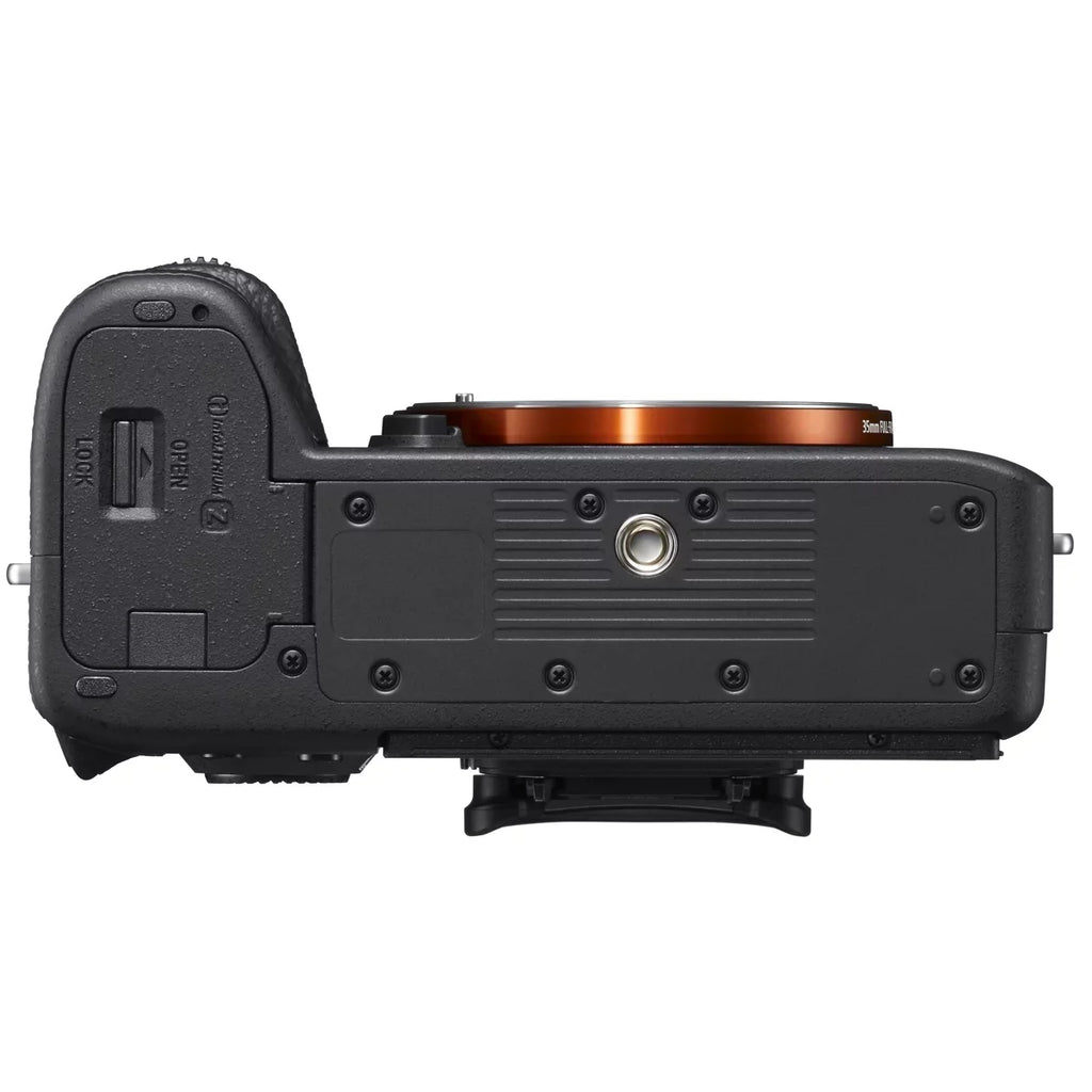 Sony a7 III Full Frame Mirrorless Interchangeable Lens 4K HDR Camera ILCE-7M3 Body with Sigma 50mm F1.4 ART DG HSM E-mount Lens and Deco Gear Backpack Kit Microphone Editing Bundle