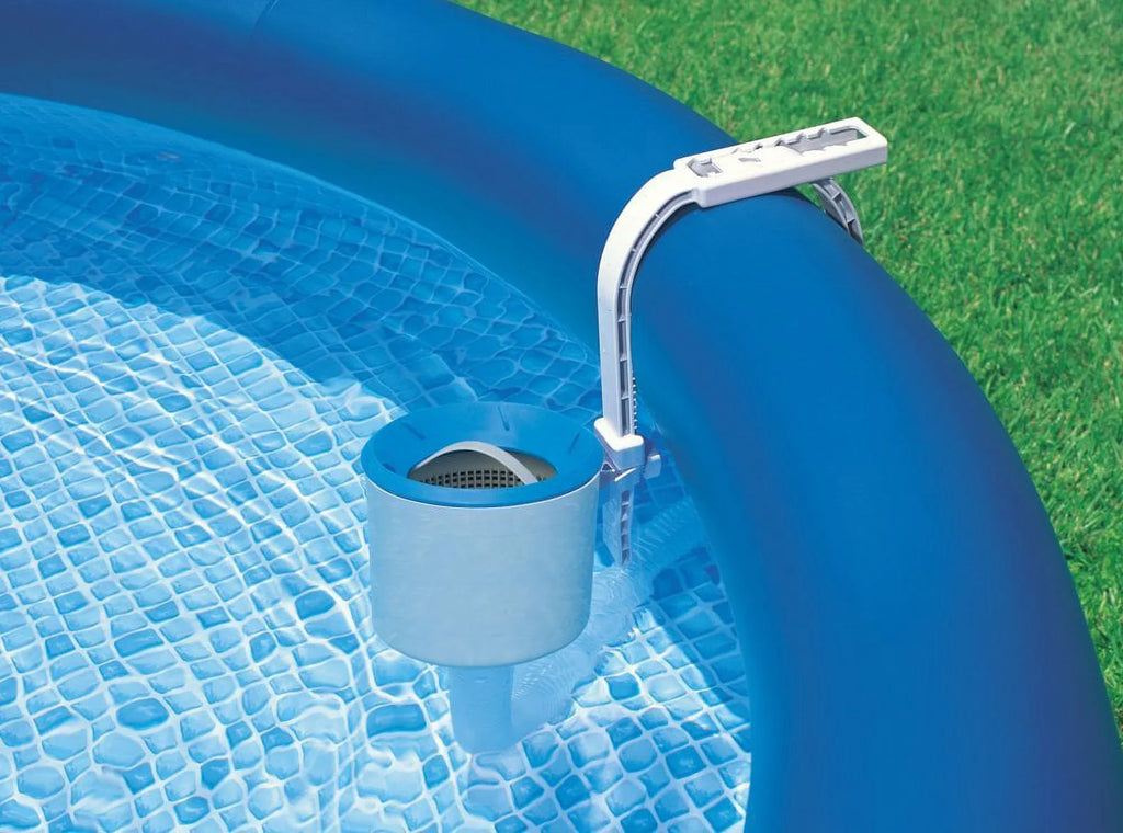 Intex Above Ground Pool Sand Filter Pump Bundled w/ Intex Automatic Skimmer
