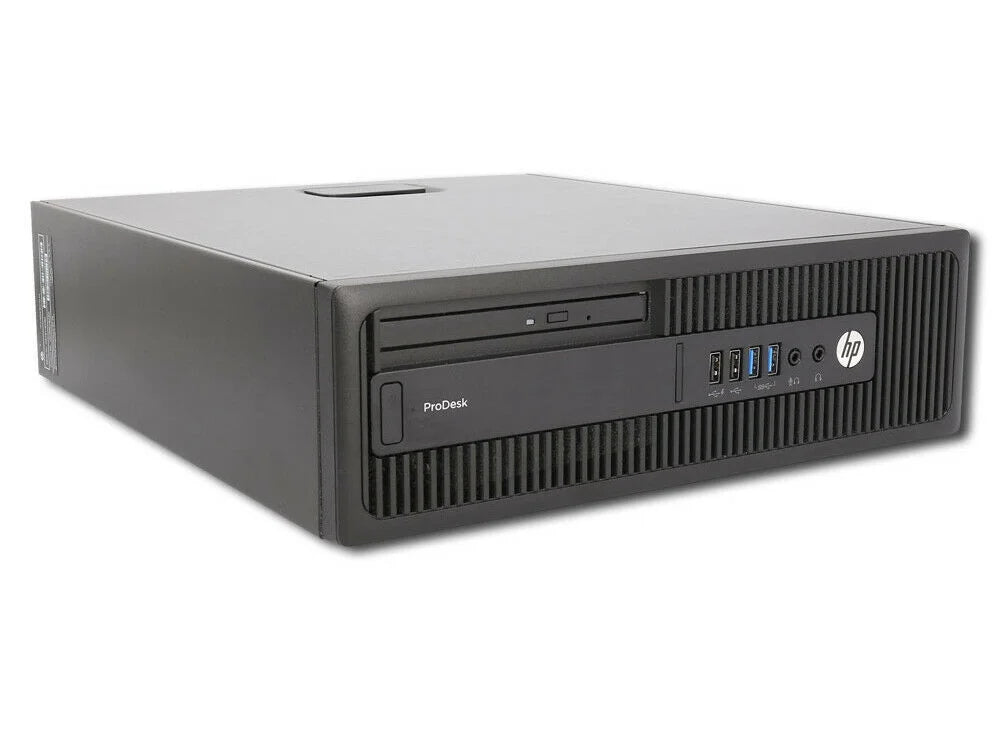 Restored HP 600 G2 Desktop Computer Intel Pentium G4400 3.3GHz CPU 8GB Ram, 500GB HDD, Keyboard & Mouse, WiFi, DVD, Win10 Pro PC (Refurbished)
