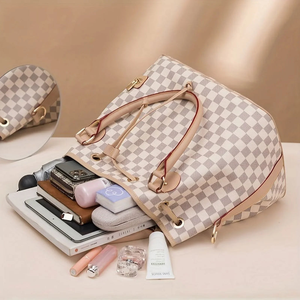moocr Vintage Bucket Bag Casual PU Leather Handbag Drawstring Crossbody Bag Purse