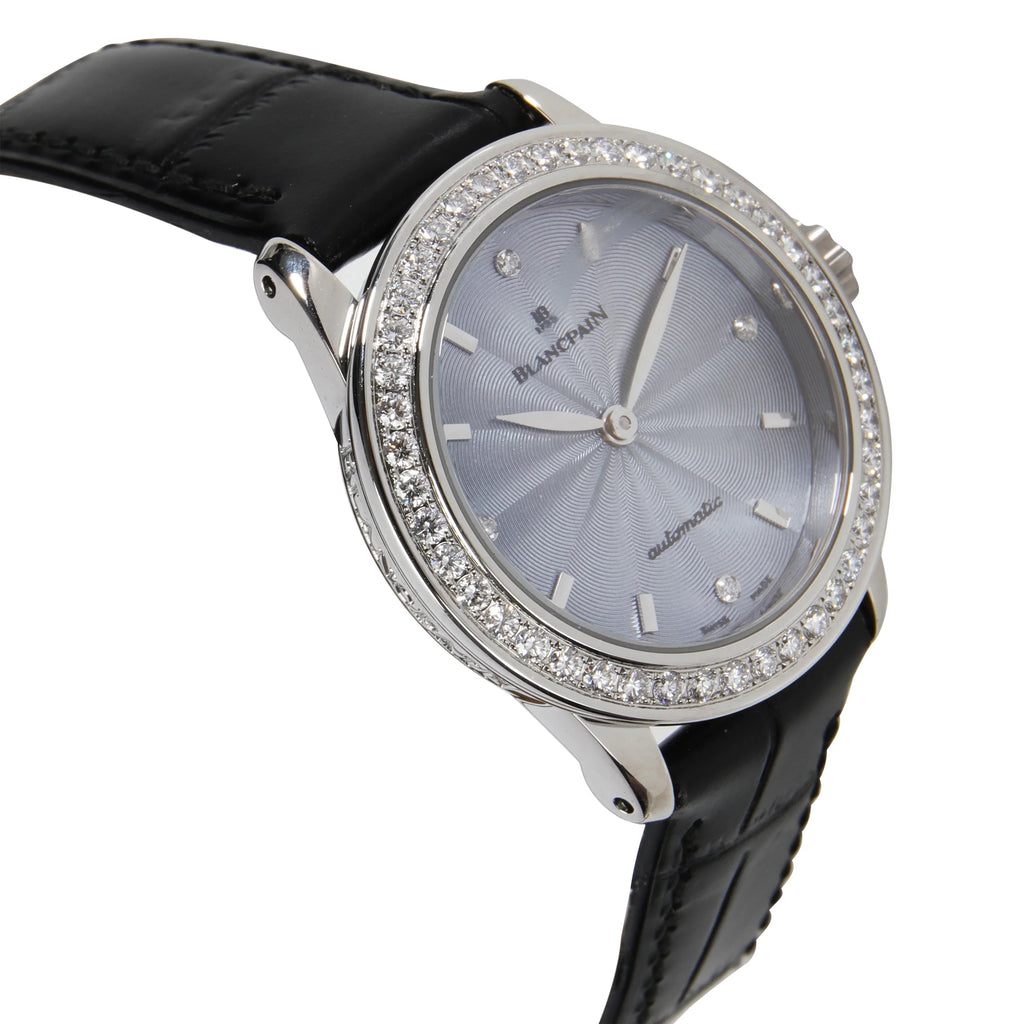 Blancpain Léman 2102 Individuals Watch in Stainless Steel Pre-Owned