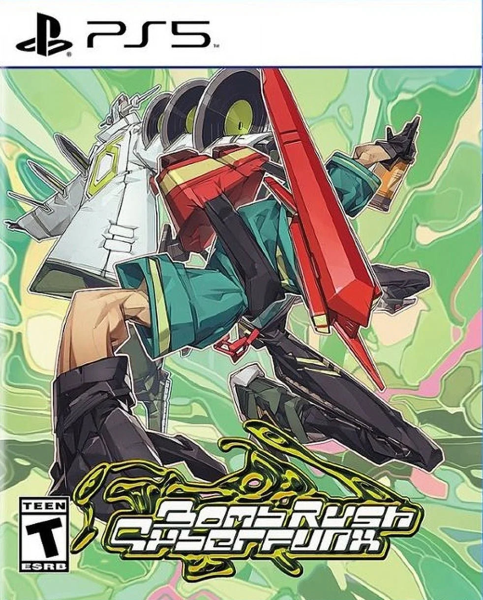 Bomb Rush Cyberfunk Playstation 5 Dvd