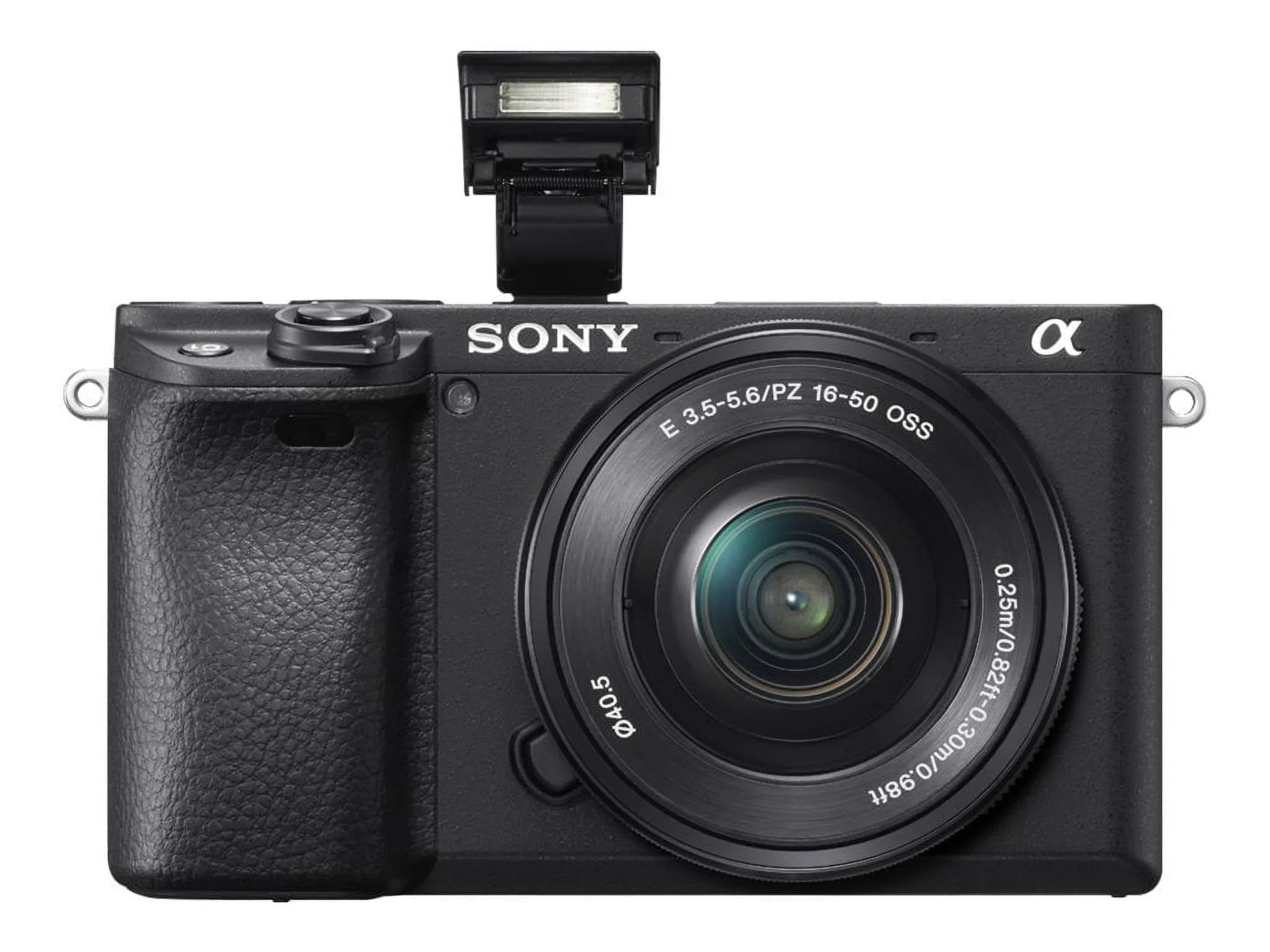 Sony a6400 ILCE-6400L - Digital camera - mirrorless - 24.2 MP - APS-C - 4K / 30 fps - 3x optical zoom 16-50mm lens - Wi-Fi, NFC, Bluetooth - Dark