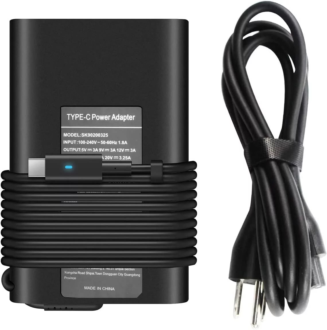 65W USB C Type C Adapter Laptop Charger for Dell Latitude 5520 5420 5290 5285 5179 5480 5400 5310 5320 7420 7410 7370