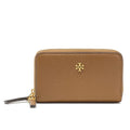 Tory Burch Gentlemen Blake Zip Leather Card Case (Cortado)