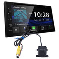 Kenwood DDX5707S 6.8-in Double-DIN In-Dash DVD Receiver & CMOS-130 Rearview Camera