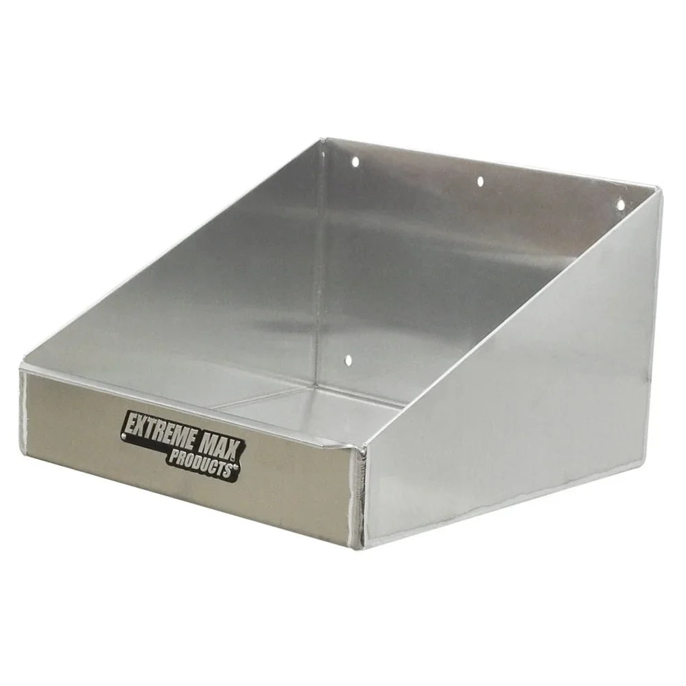 Extreme Max 5001.6032 Rag in a Box Aluminum Dispenser Storage Rack Organizer for Enclosed Race Trailer Shop Garage Storage