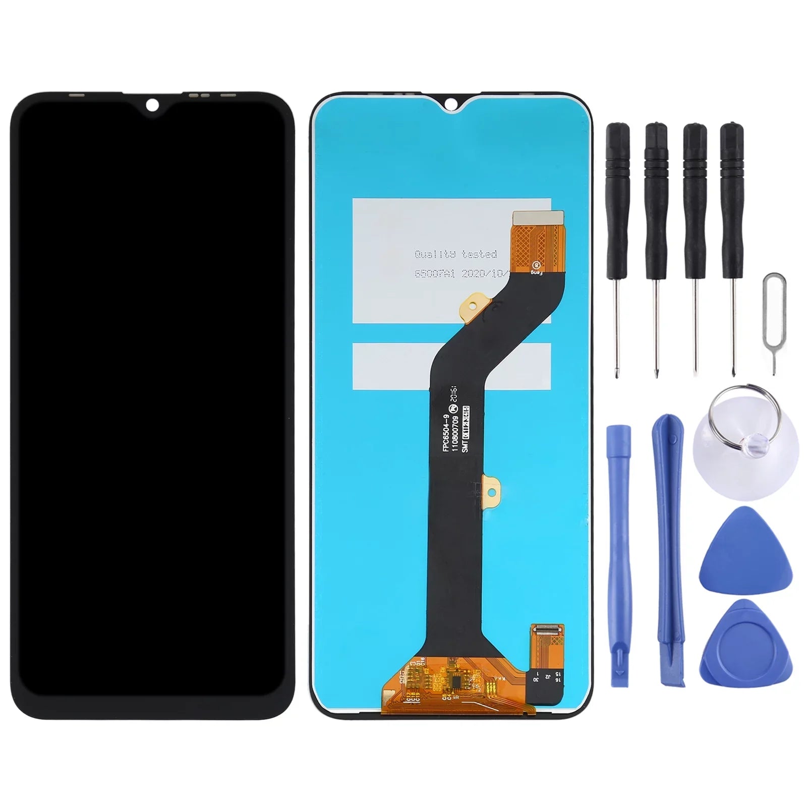 Cellphone Repair Parts TFT LCD Screen for Tecno Spark 7/Infinix Hot 10i/Smart 5 Pro X659B, PR652B, X658E, PR652C with