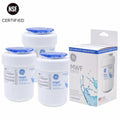 3 Pack MWF Refrigerator Water Filter, People for Smart Water MWFP, MWFA, GWF, HDX FMG-1, WFC1201, GSE25GSHECSS, PC75009, RWF1060